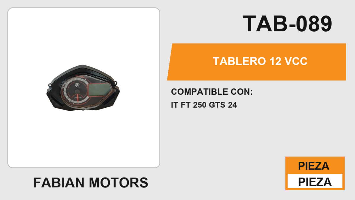 TABLERO 12Vcc