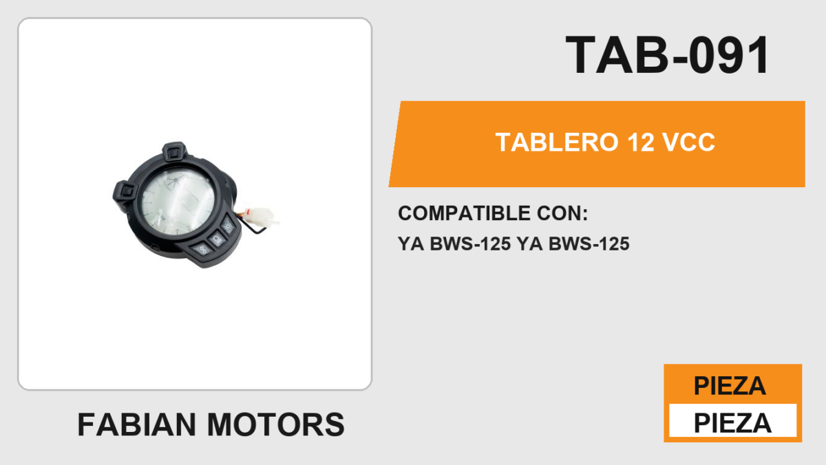 TABLERO 12Vcc