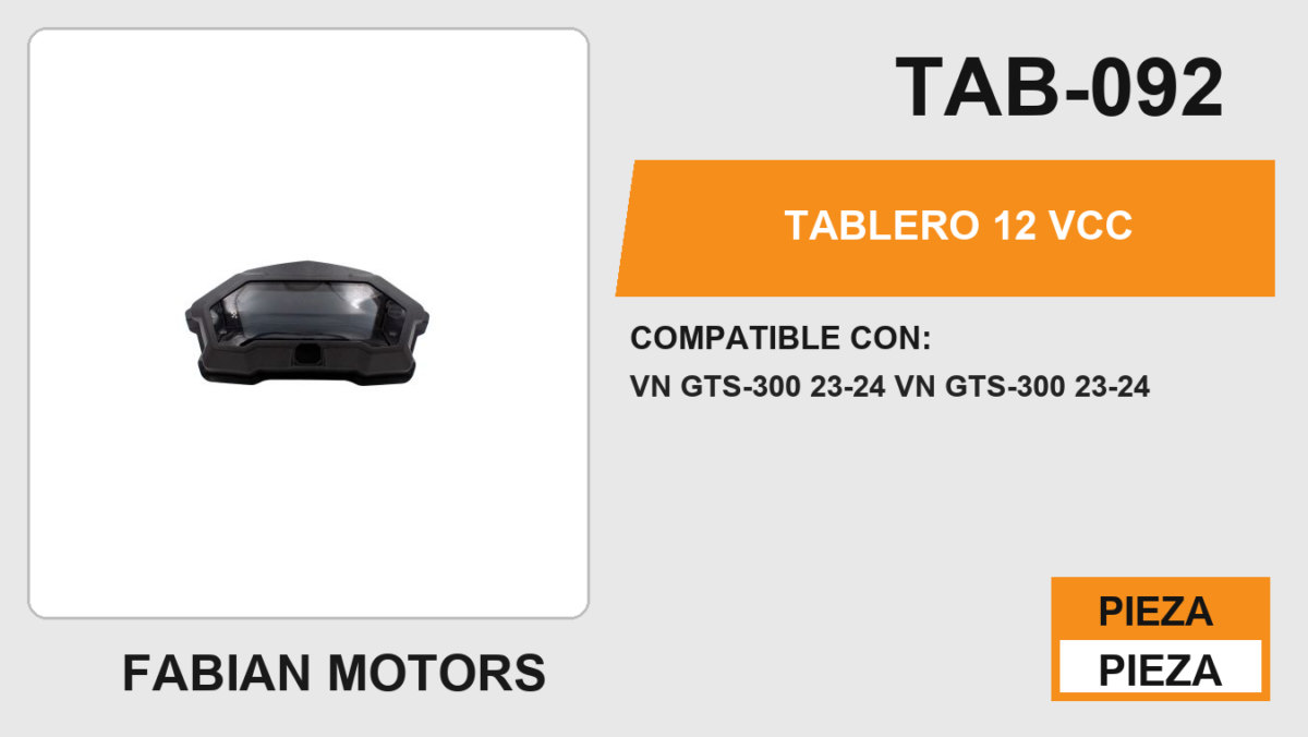 TABLERO 12Vcc