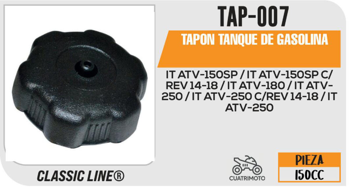 TAPON TANQUE DE GASOLINA