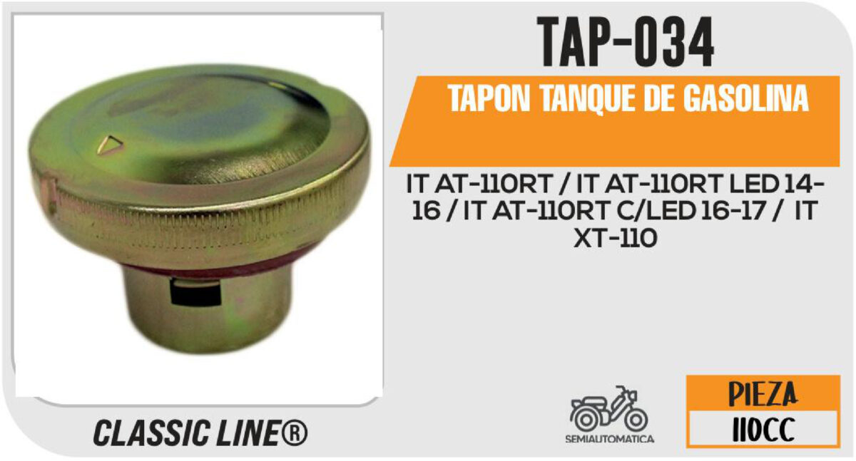 TAPON TANQUE DE GASOLINA