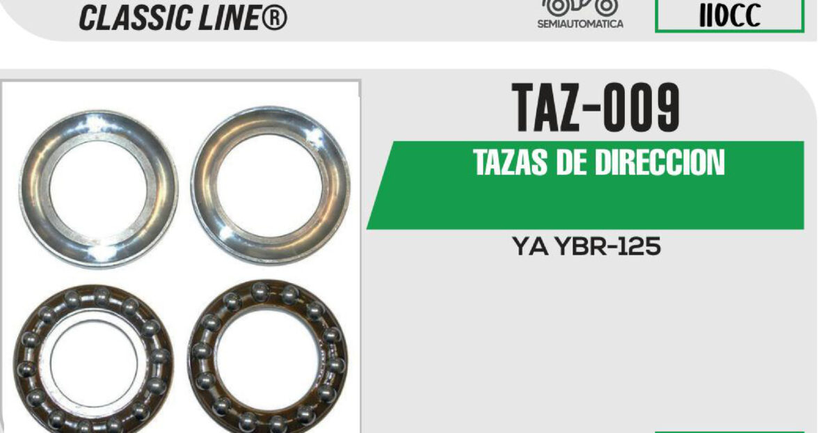 TAZAS DE DIRECCION