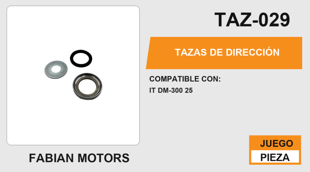 TAZAS DE DIRECCIÓN