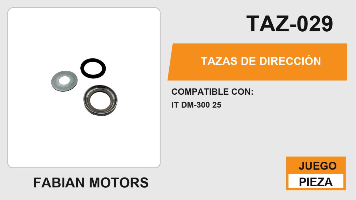 TAZAS DE DIRECCIÓN