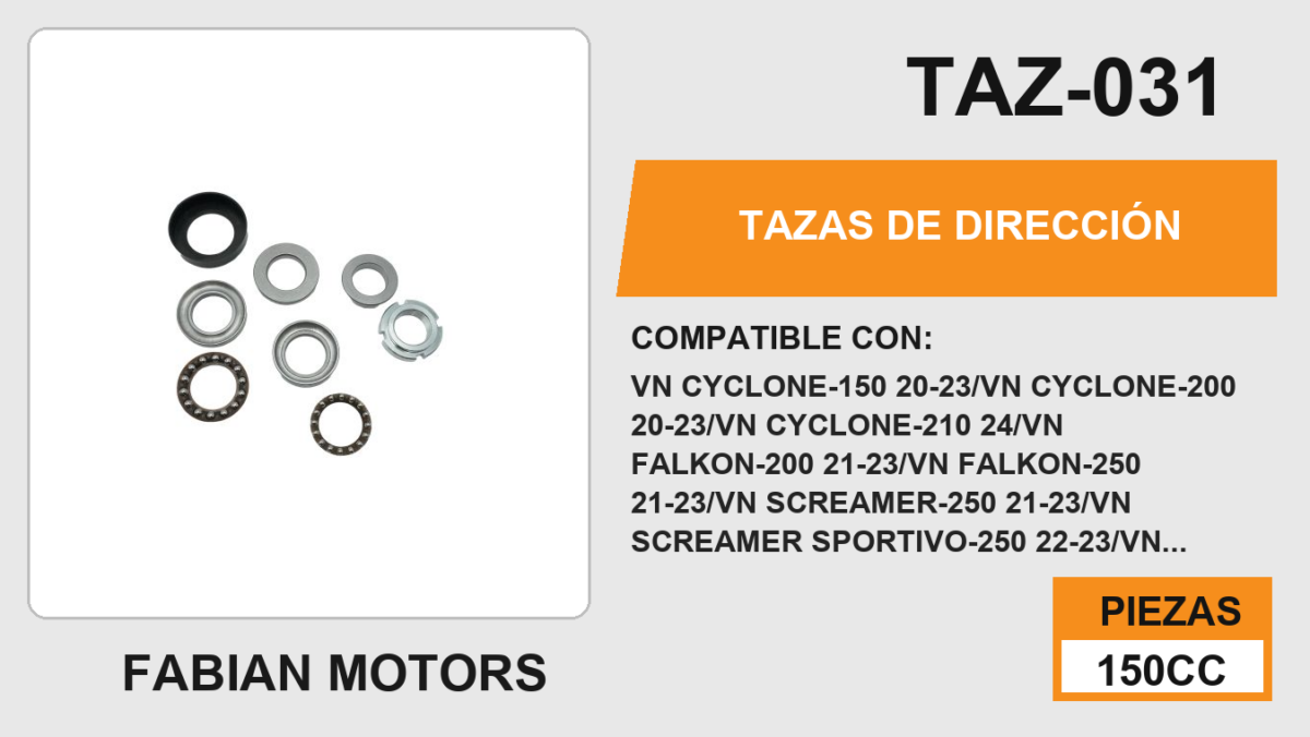 TAZAS DE DIRECCIÓN