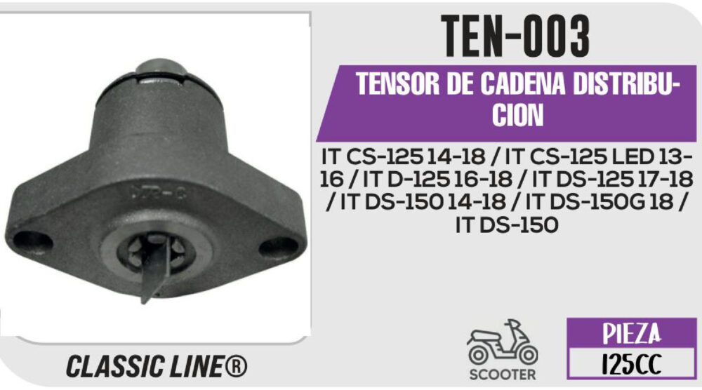 TENSOR DE CADENA DISTRIBUCION