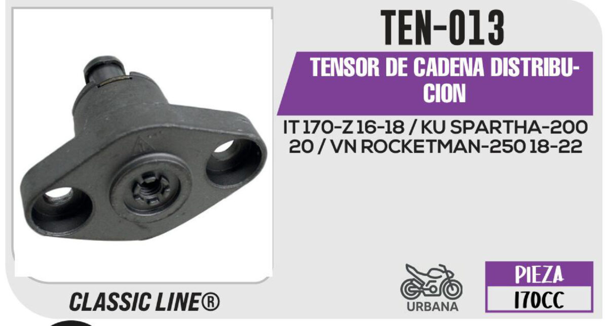 TENSOR DE CADENA DISTRIBUCION