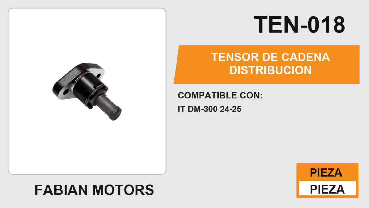 TENSOR DE CADENA DISTRIBUCION