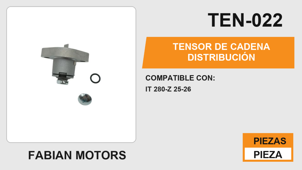 TENSOR DE CADENA  DISTRIBUCIÓN