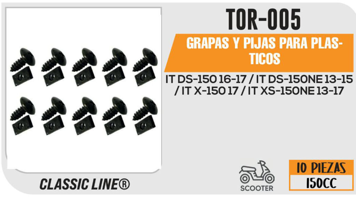 GRAPAS Y PIJAS PARA PLASTICOS