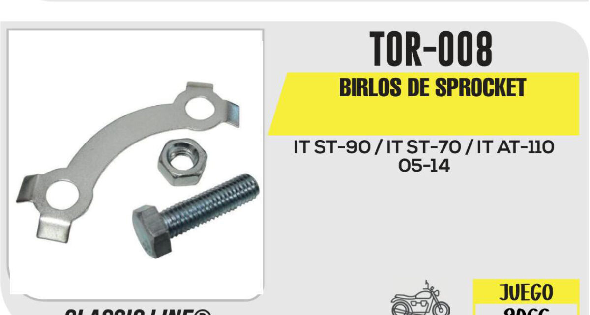 BIRLOS DE SPROCKET