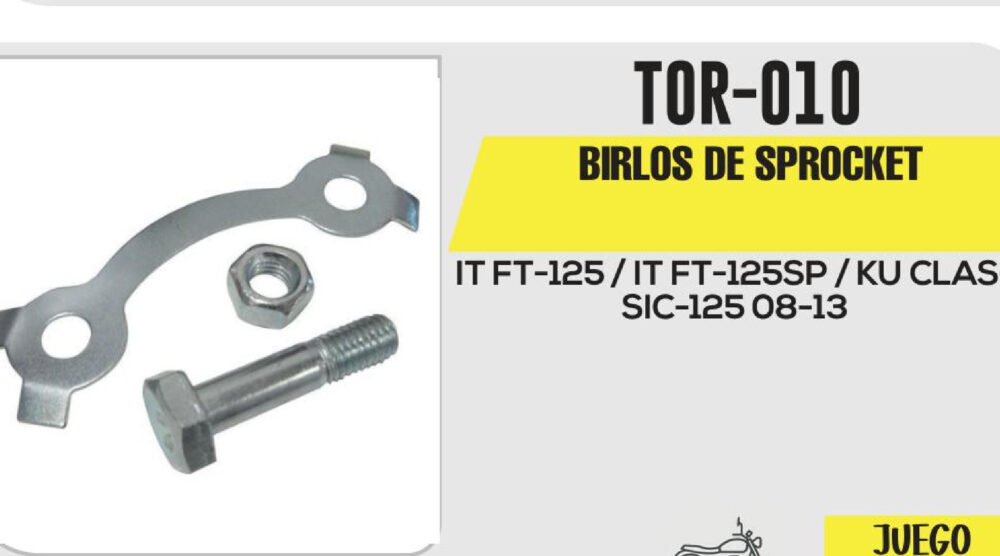 BIRLOS DE SPROCKET