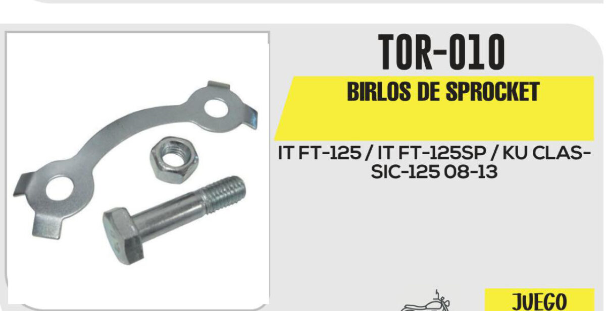 BIRLOS DE SPROCKET