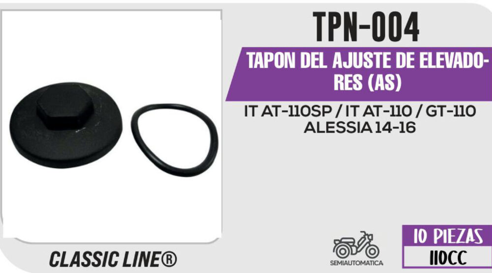 TAPON DEL AJUSTE DE VALVULAS