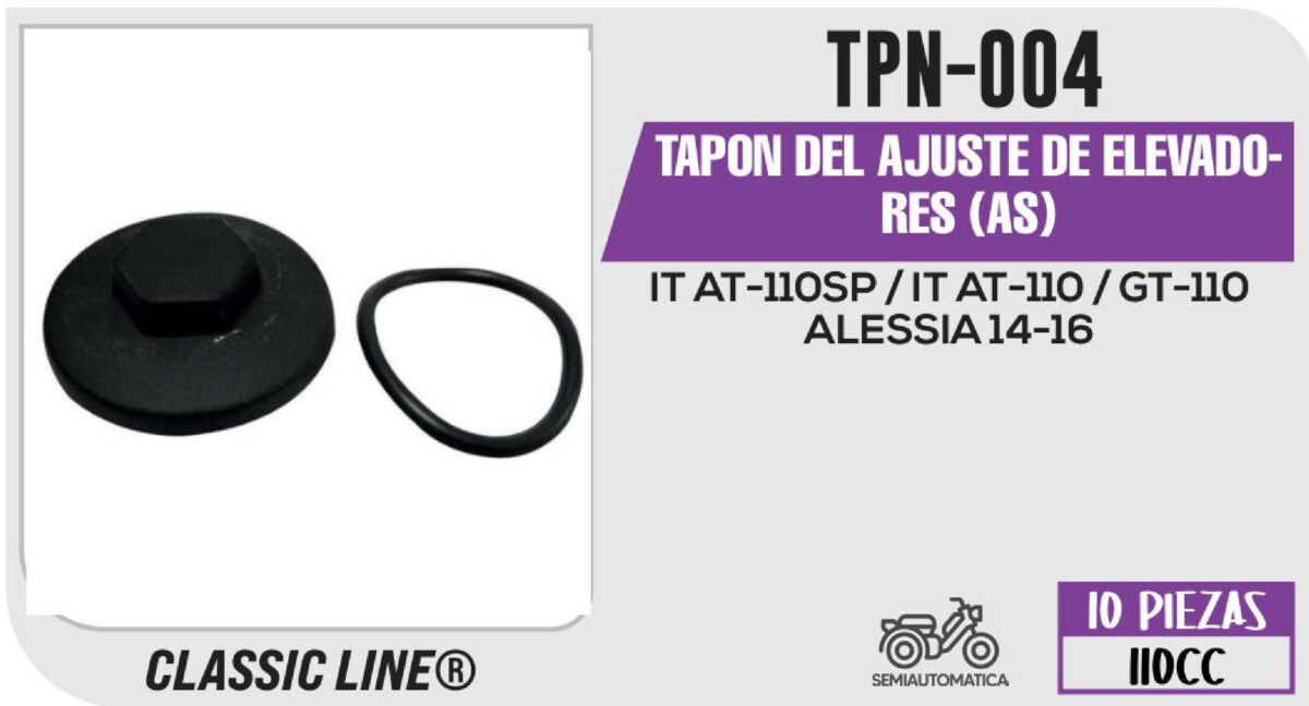 TAPON DEL AJUSTE DE VALVULAS