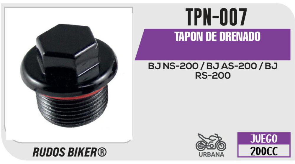 TAPON DE DRENADO
