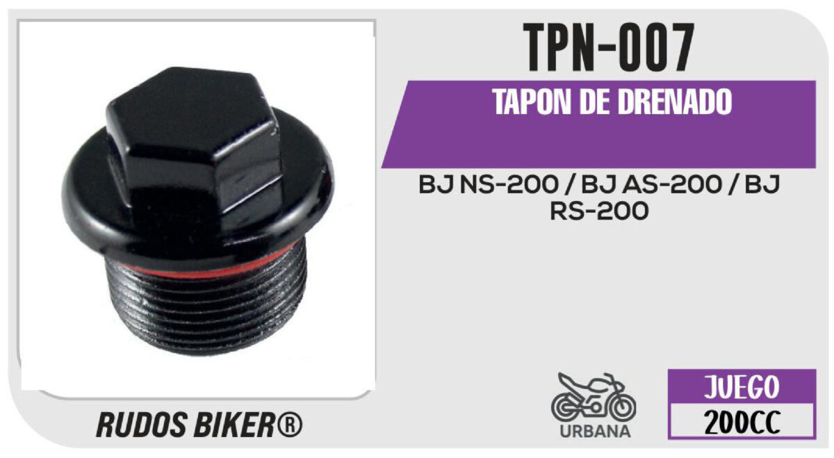 TAPON DE DRENADO