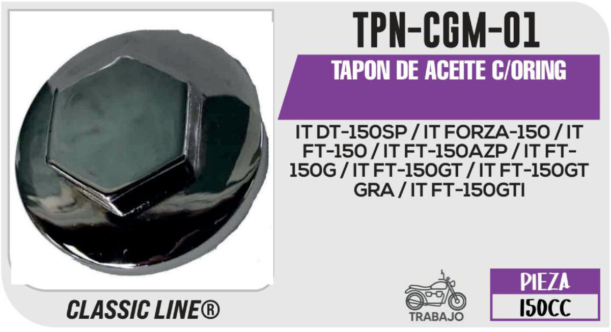 TAPON DE DRENADO C/ORING