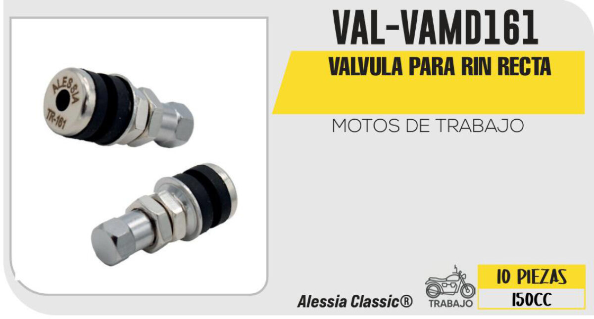 VALVULA PARA RIN RECTA