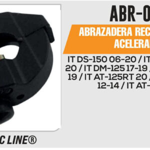 ABRAZADERA CABLE ACELERADOR RECTA