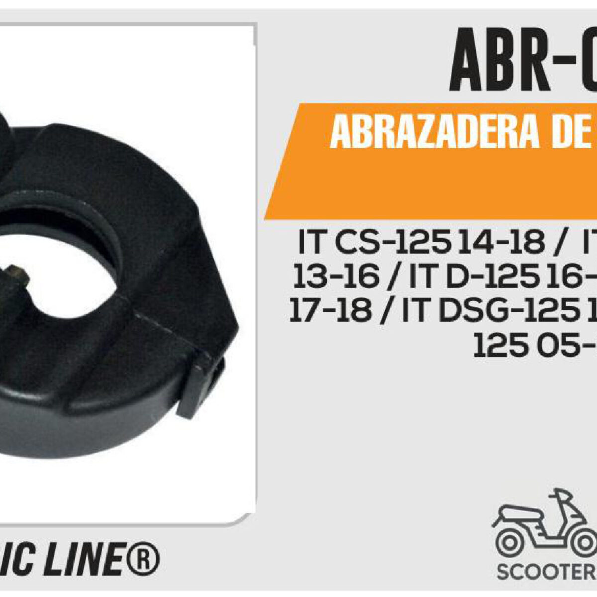 ABRAZADERA CABLE ACELERADOR