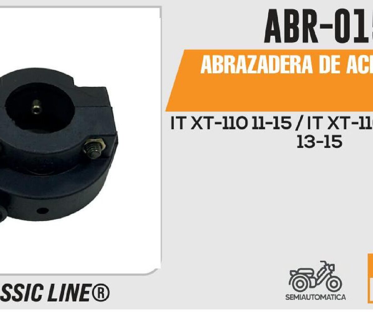 ABRAZADERA CABLE ACELERADOR