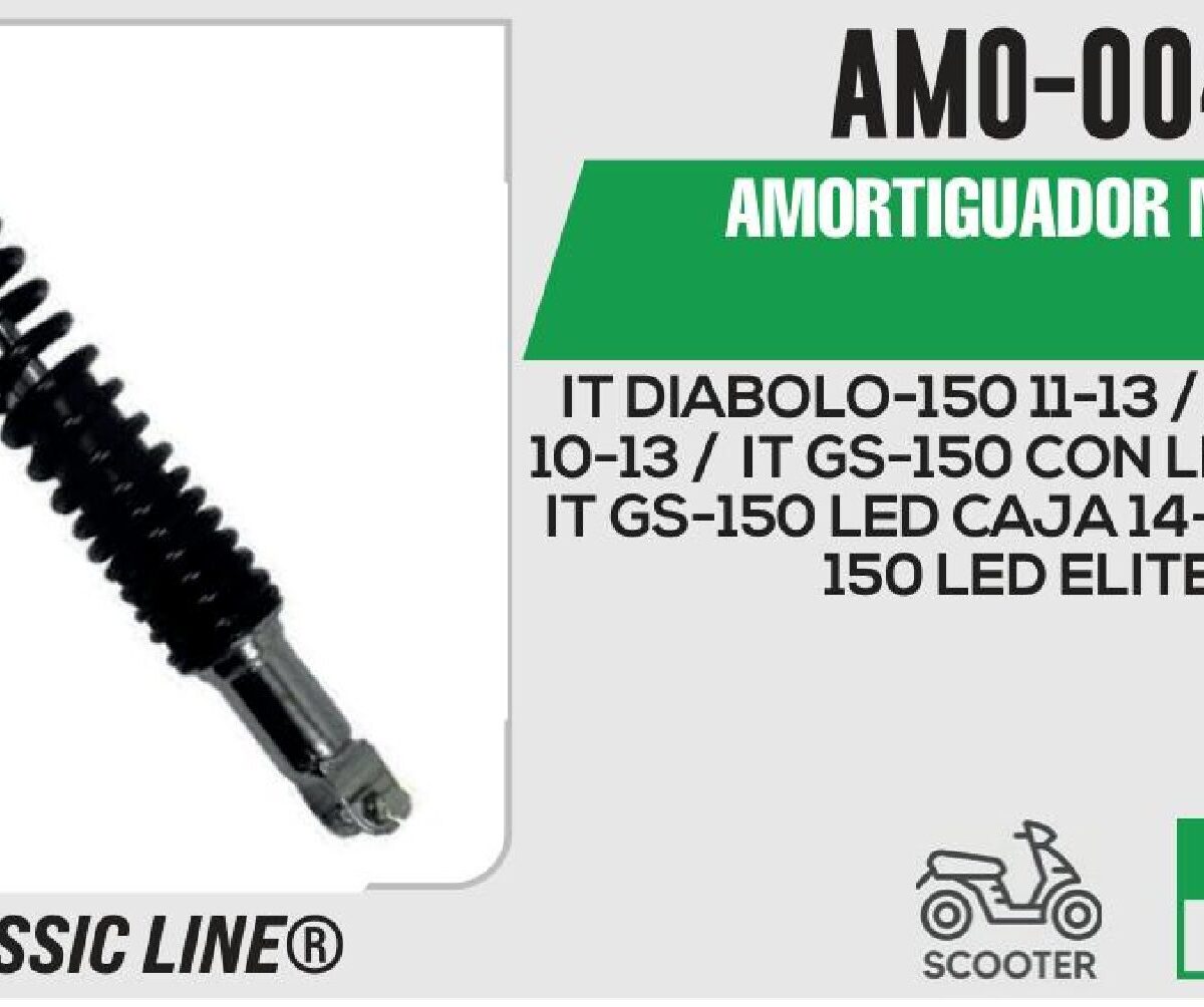 AMORTIGUADOR NEGRO