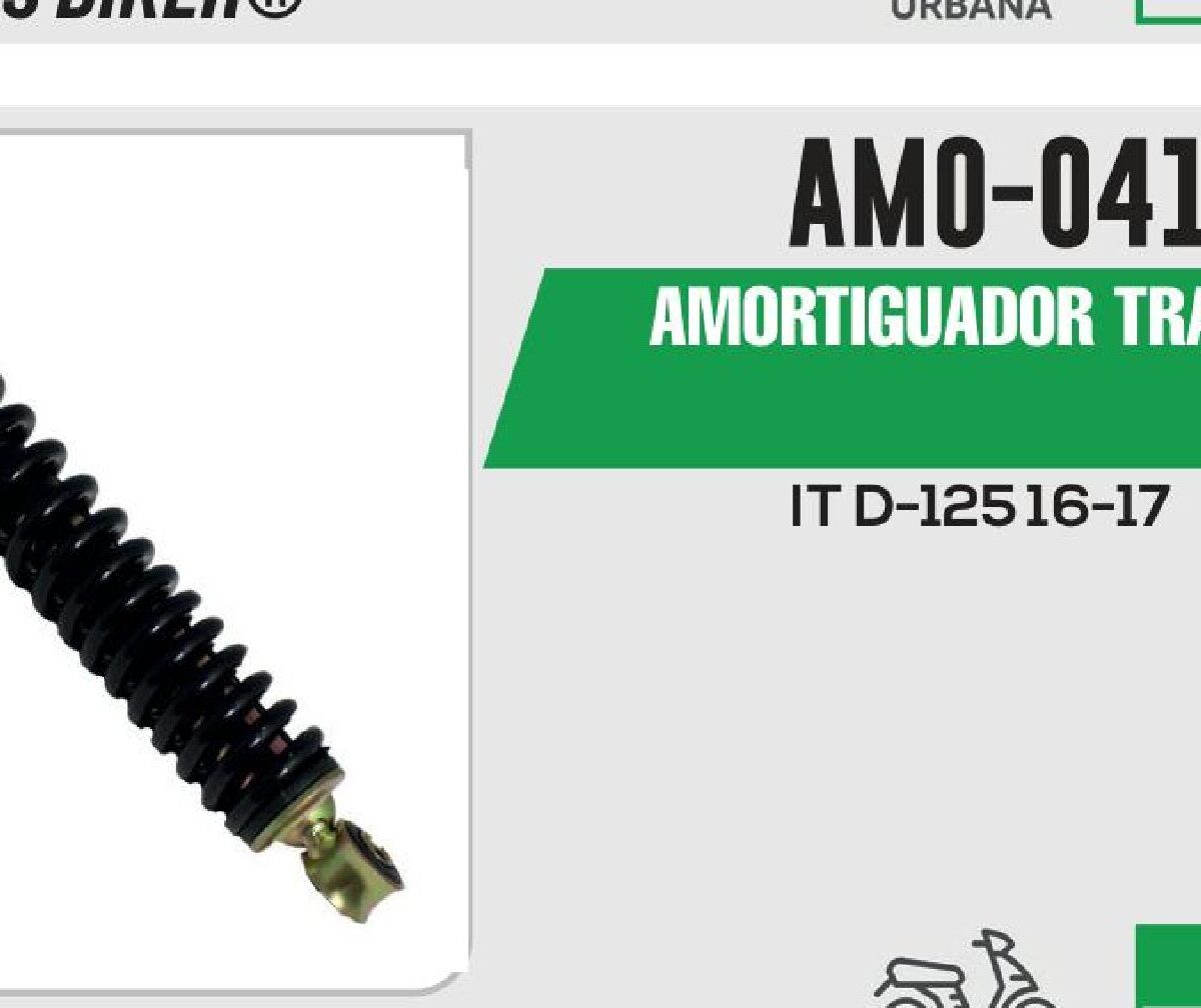 AMORTIGUADOR NEGRO