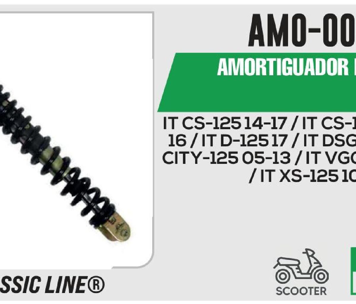 AMORTIGUADOR NEGRO