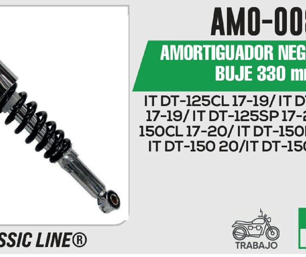 AMORTIGUADOR NEGRO