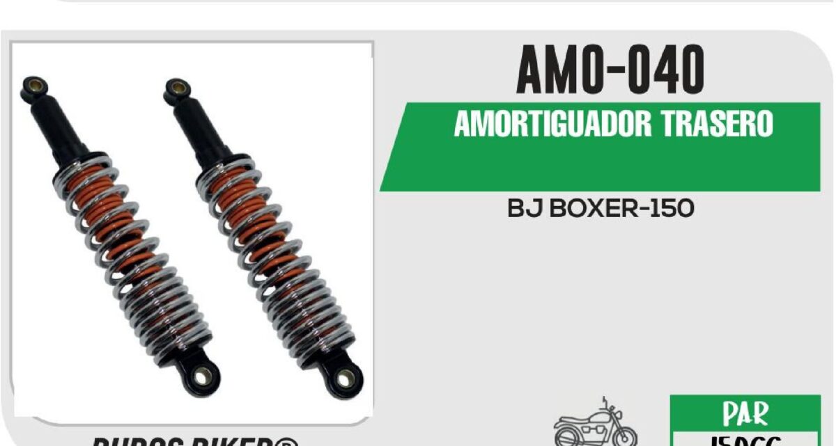 AMORTIGUADOR DOBLE RESORTE
