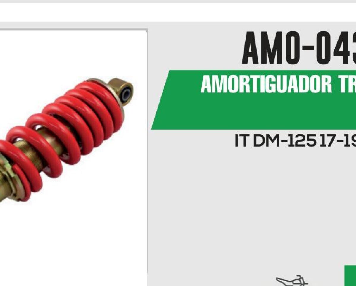 AMORTIGUADOR ROJO