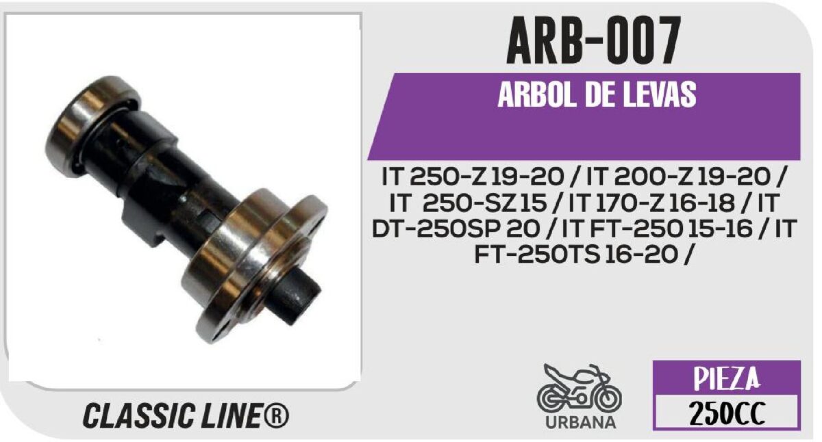 ARBOL DE LEVAS