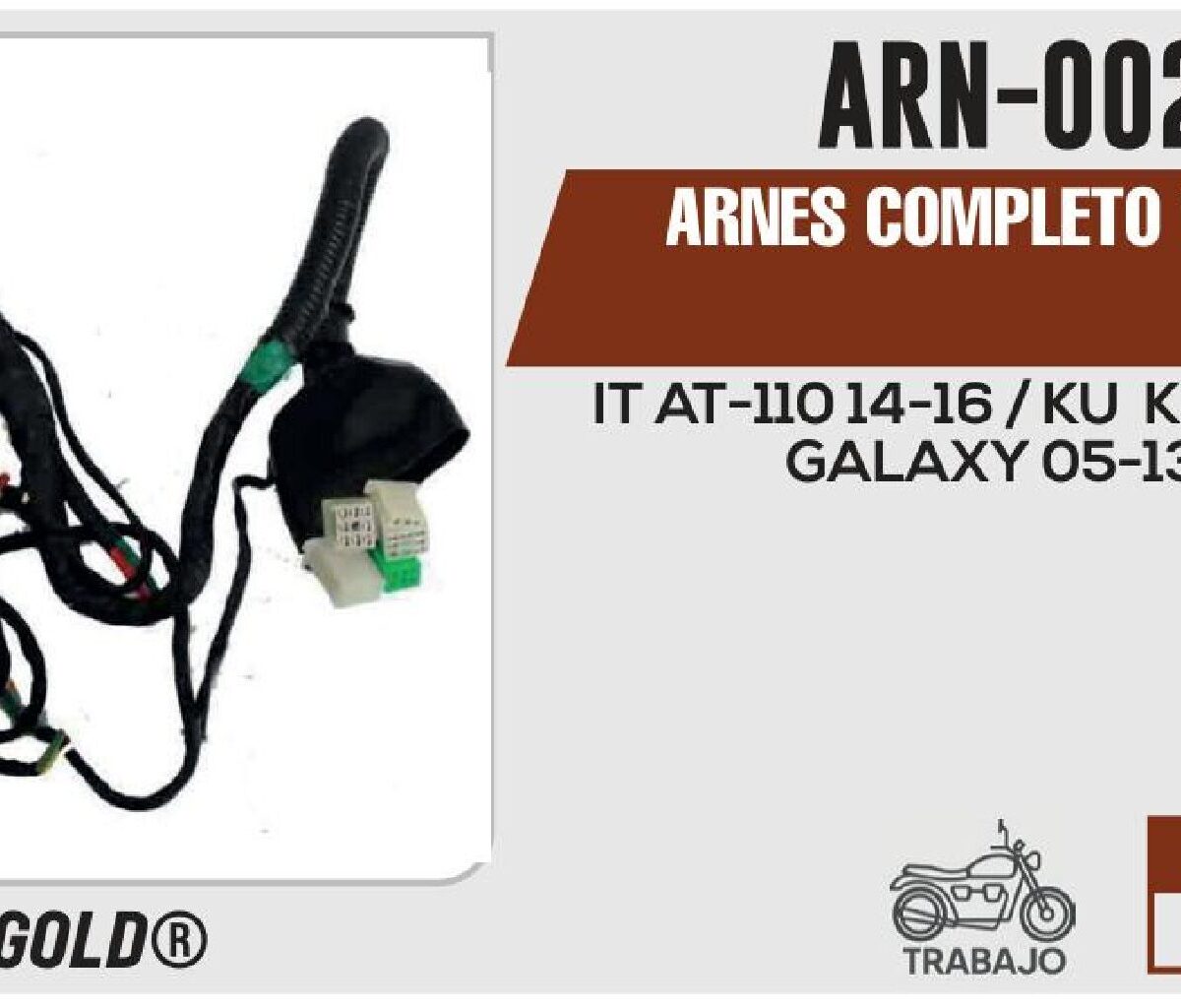 ARNES COMPLETO 12Vcc