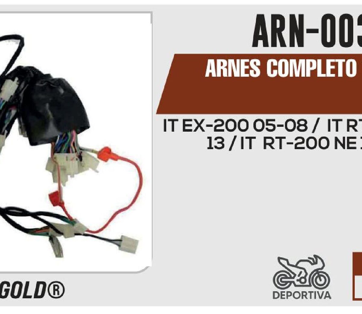 ARNES COMPLETO 12Vcc