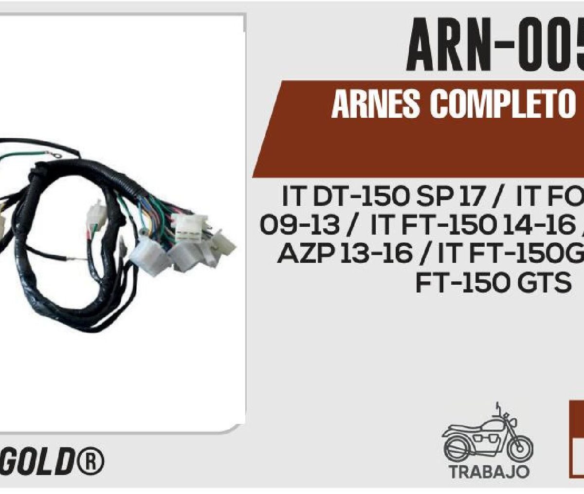 ARNES COMPLETO 12Vcc