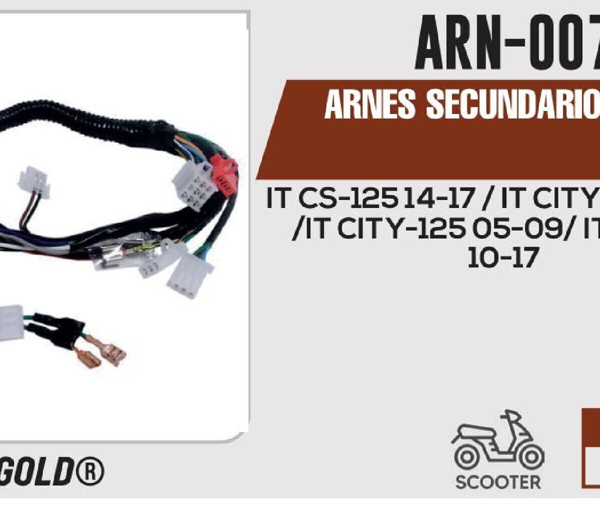 ARNES SECUNDARIO 12Vcc
