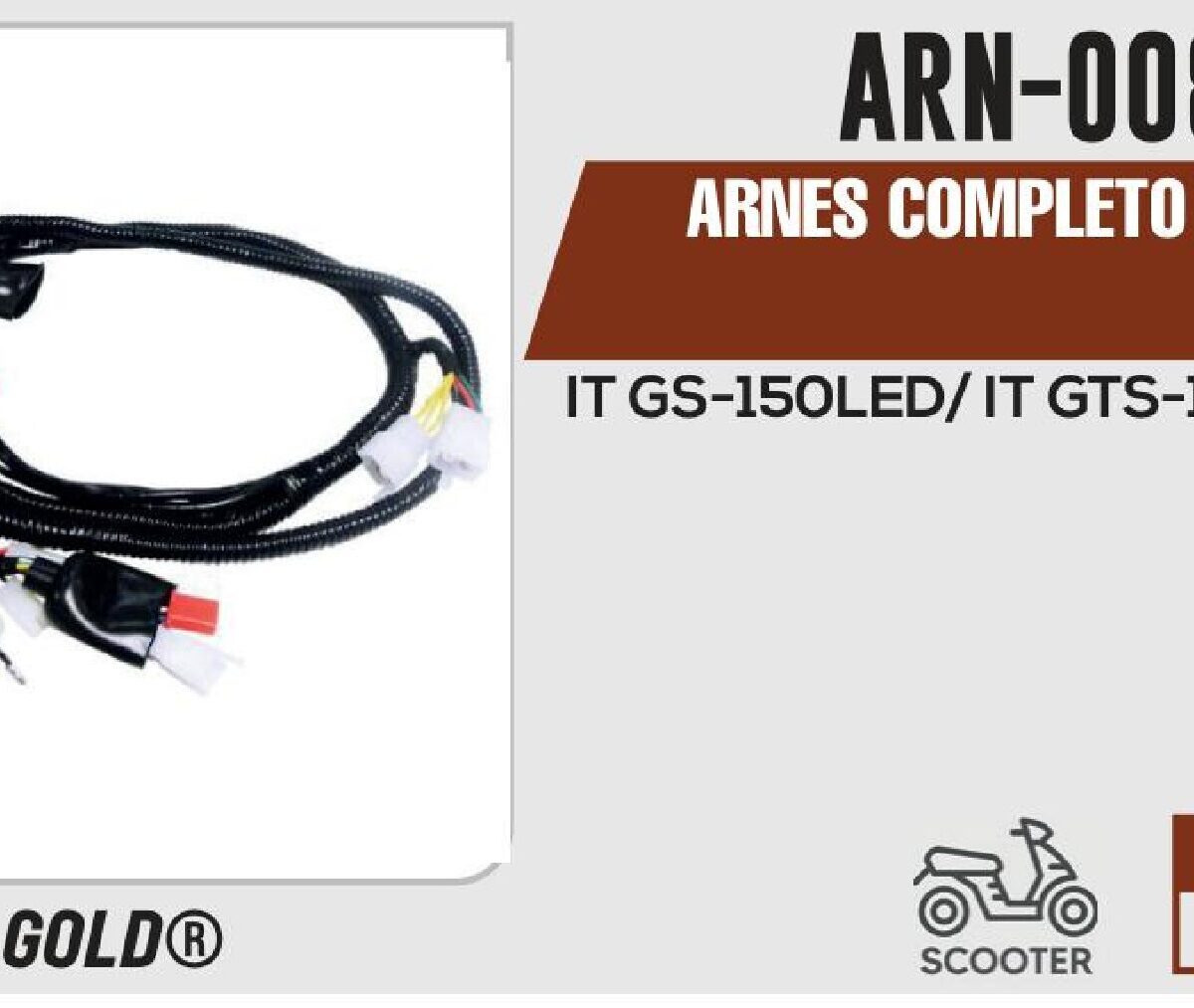 ARNES COMPLETO 12Vcc