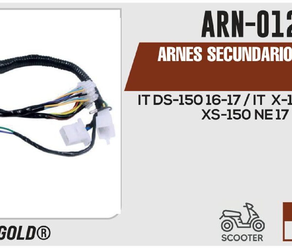 ARNES SECUNDARIO 12Vcc
