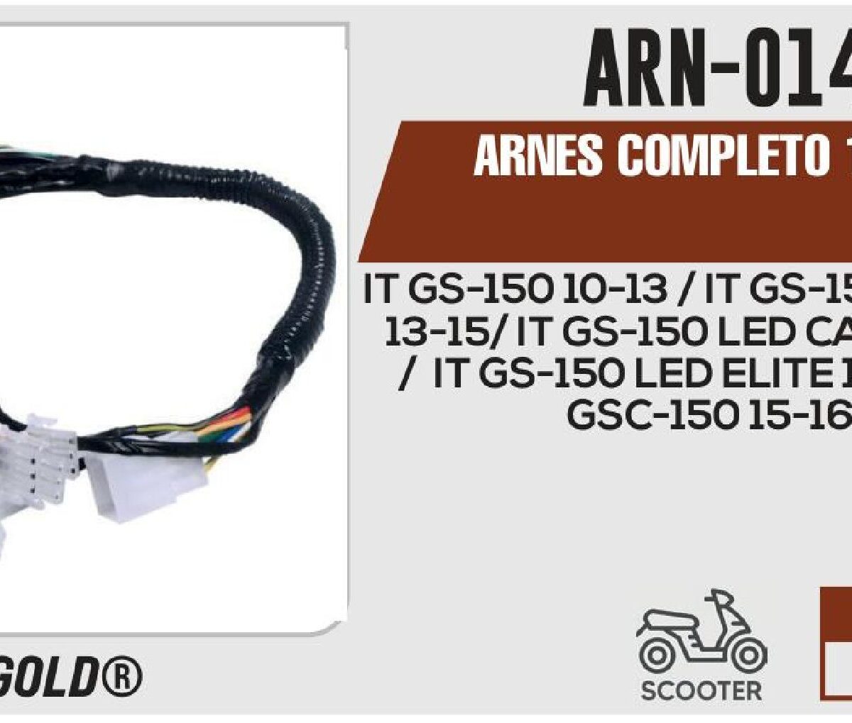 ARNES COMPLETO 12Vcc