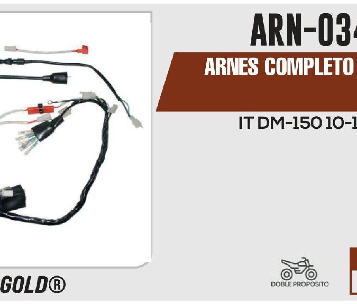 ARNES COMPLETO 12Vcc