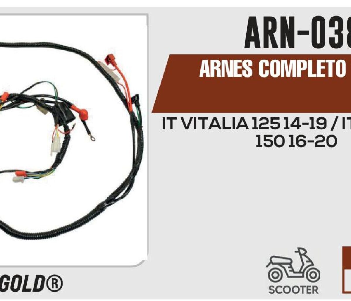 ARNES COMPLETO 12Vcc / 20 A