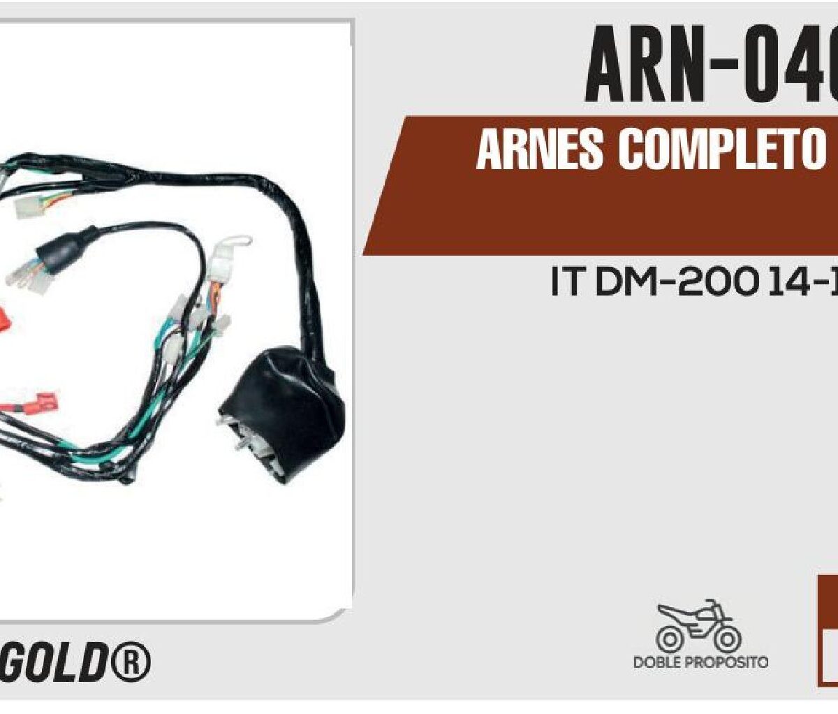 ARNES COMPLETO 12Vcc