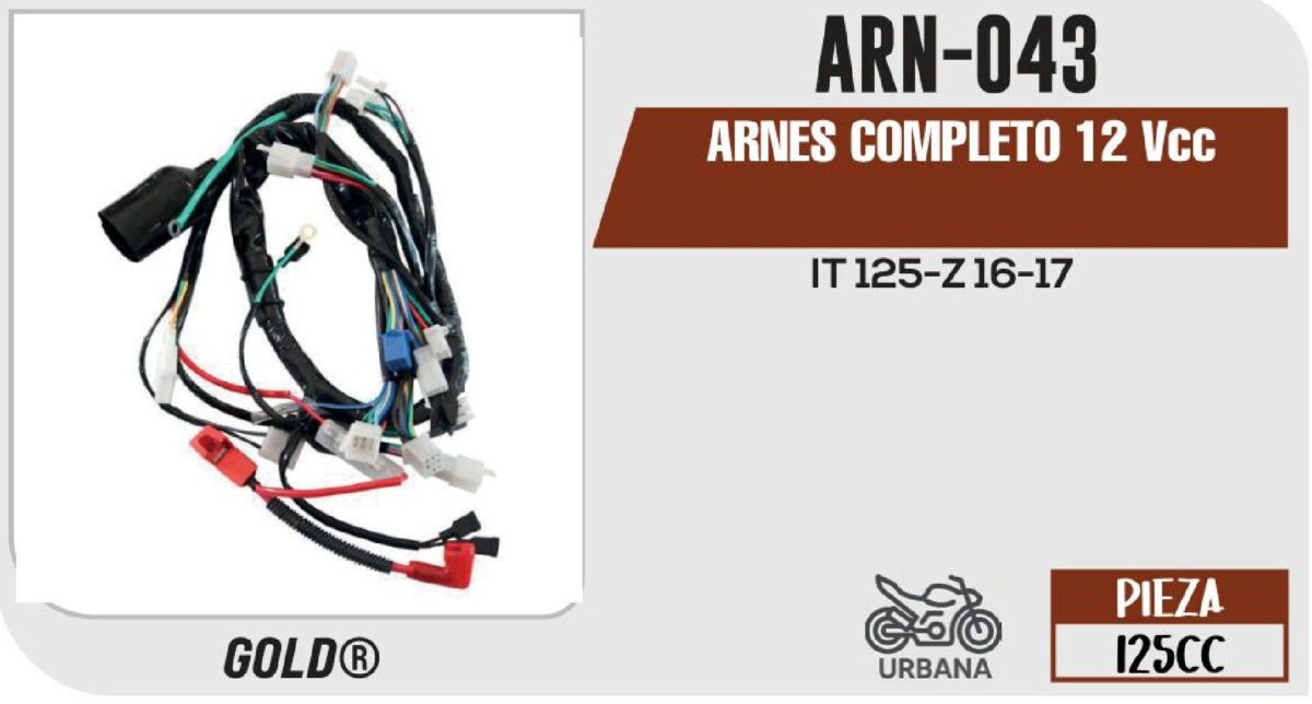 ARNES COMPLETO 12Vcc