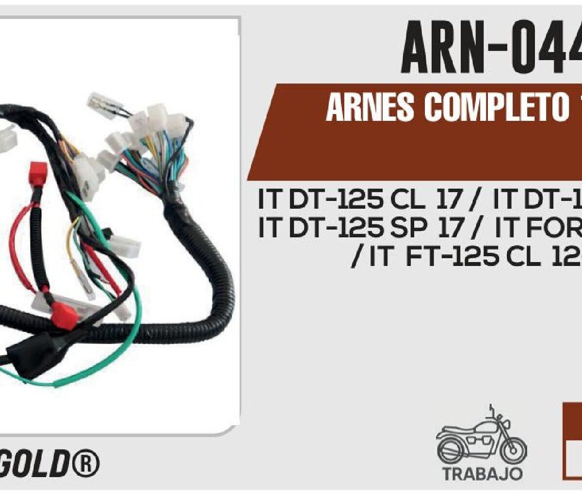 ARNES COMPLETO 12Vcc