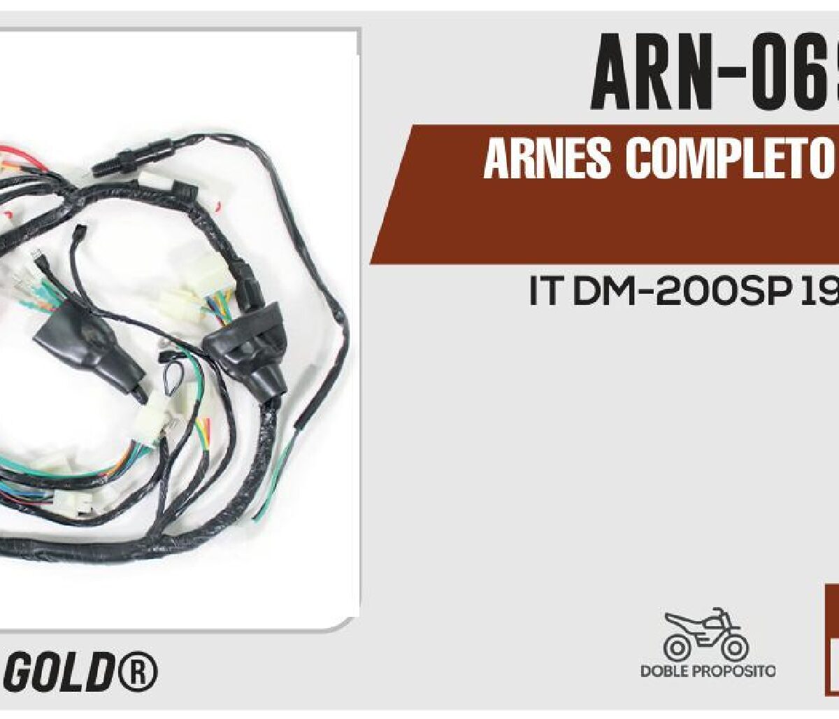 ARNES COMPLETO 12Vcc