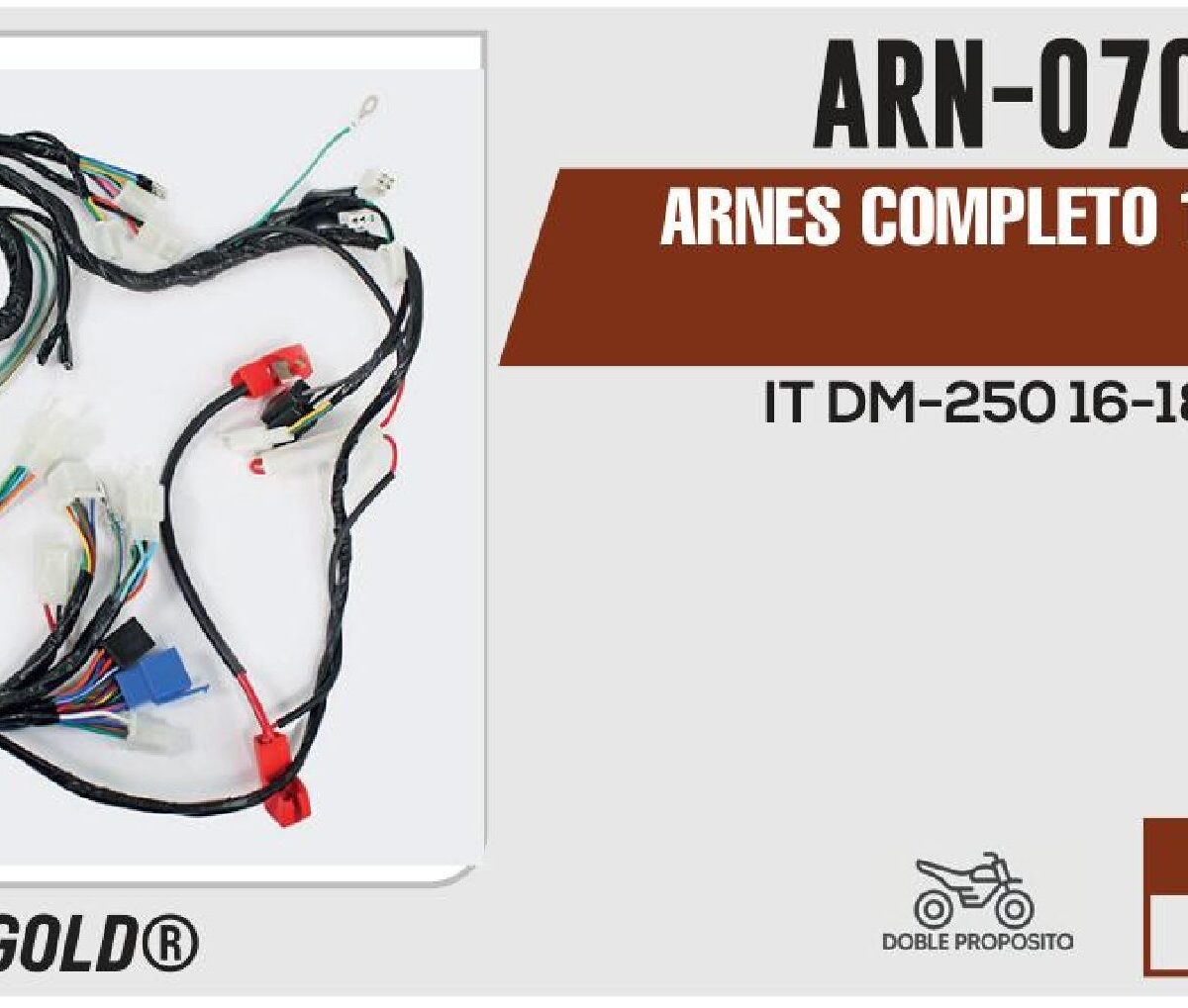 ARNES COMPLETO 12Vcc