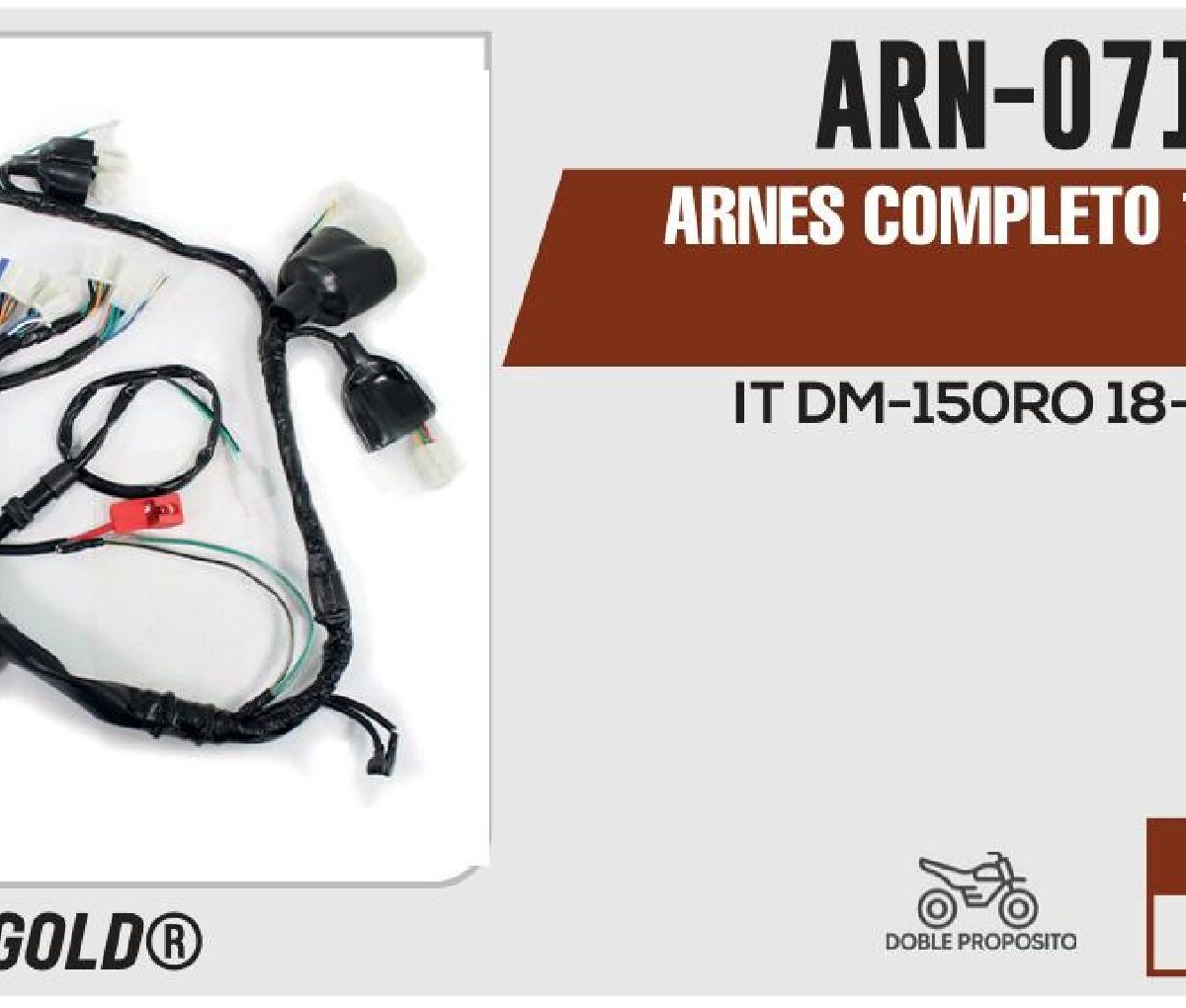 ARNES COMPLETO 12Vcc