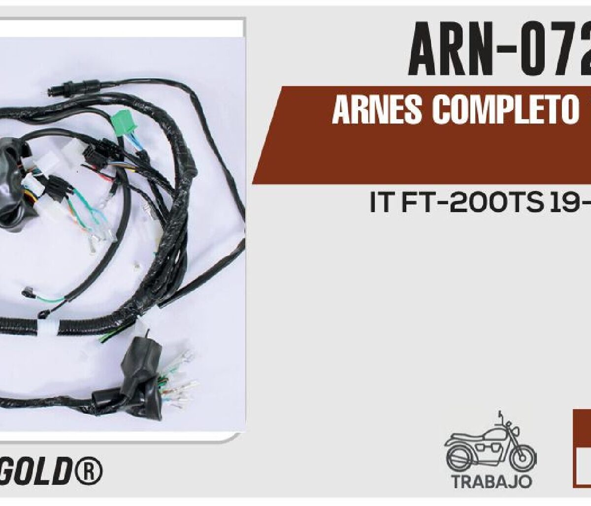 ARNES COMPLETO 12Vcc