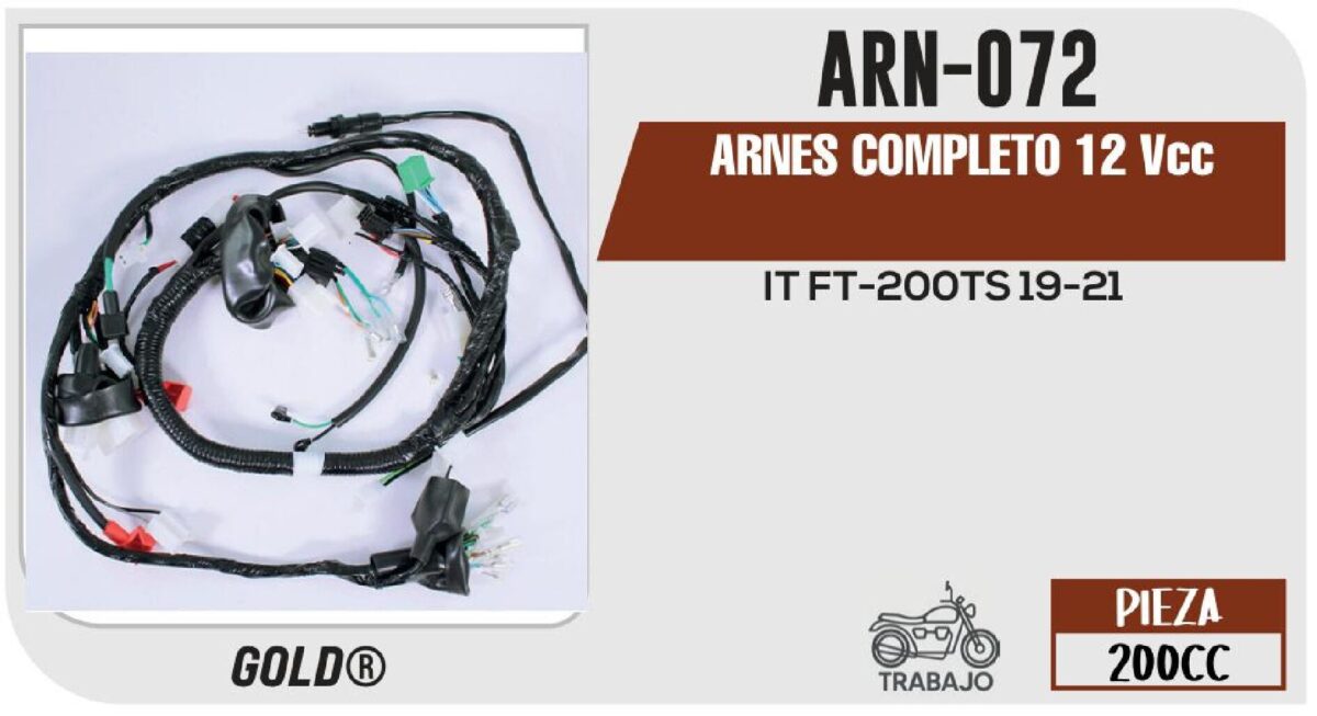 ARNES COMPLETO 12Vcc